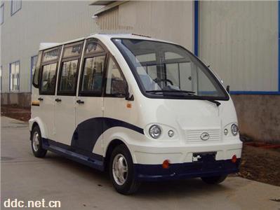  四轮八座全封闭巡逻车学校电动巡逻车